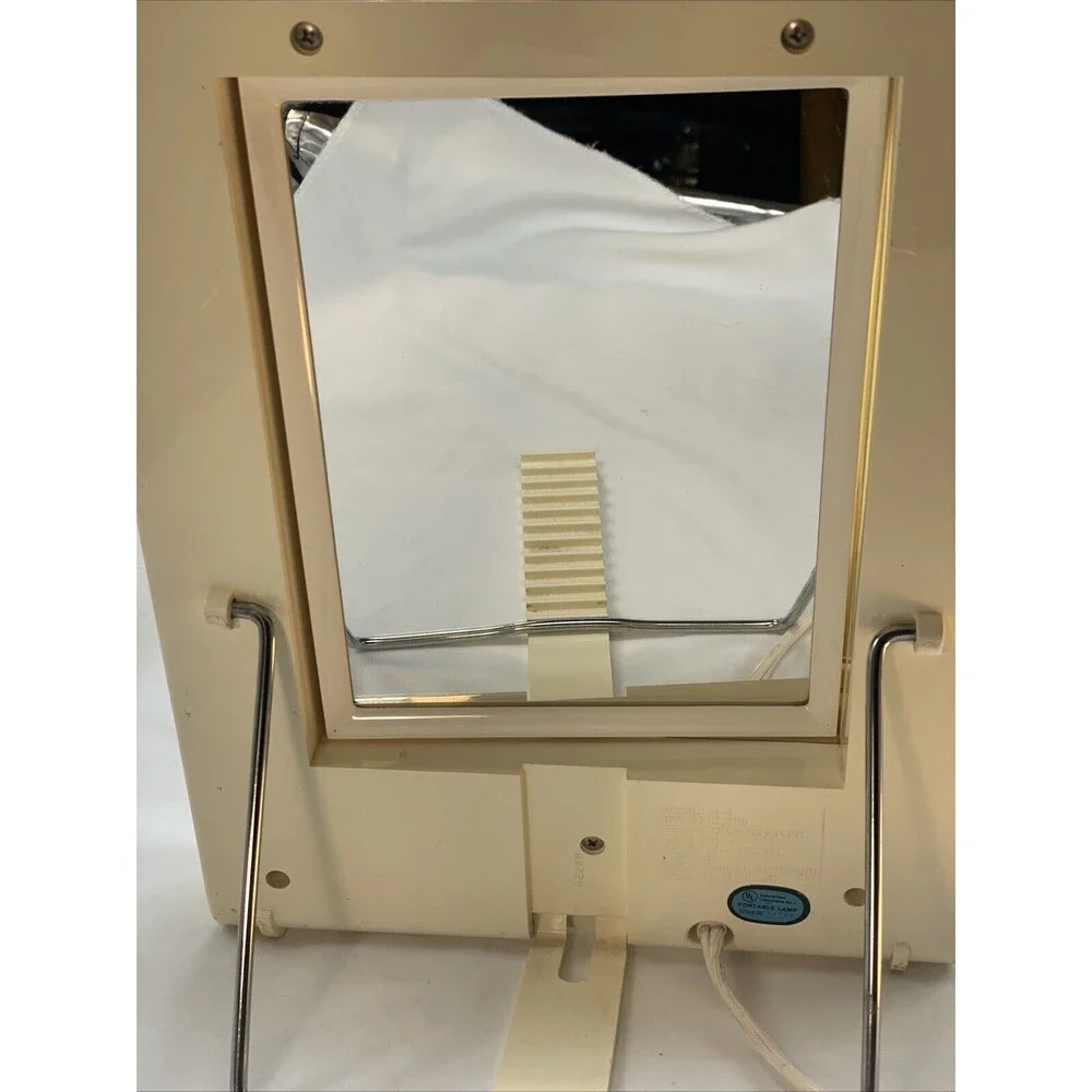 Remington True To Light 4 Way Lighted 2 Sided Magnified Makeup Mirror W/ Outlet